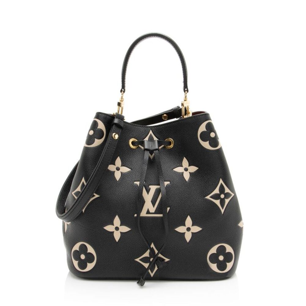 Louis Vuitton Giant Monogram Empreinte Bicolor Neonoe MM Shoulder Bag